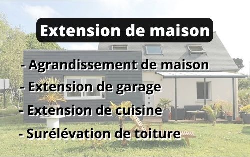 Extension de maison dans le Calvados