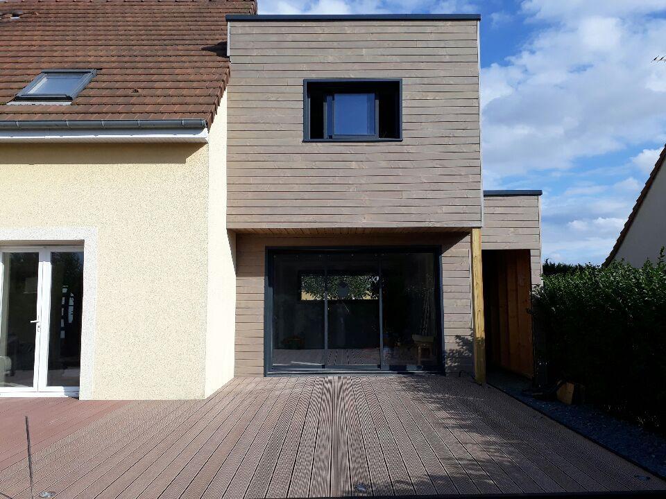 Réalisation d'extension de maison près de Saint-Vigor-le-Grand