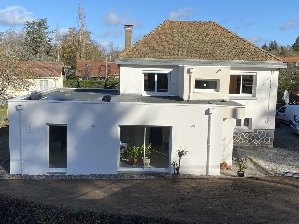 Réalisation d'extension de maison près de Hermanville-sur-Mer