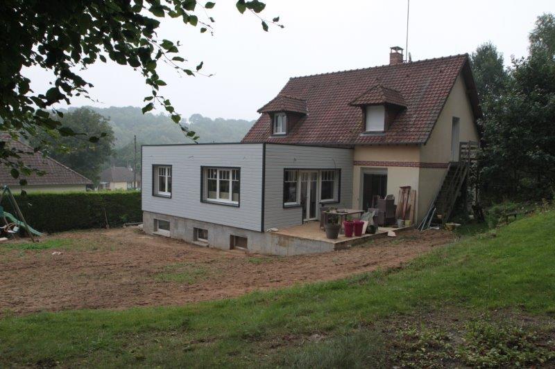 Réalisation d'extension de maison près de Saint-Contest