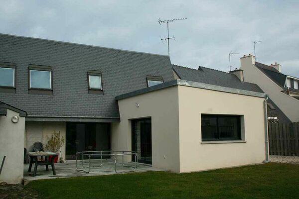 Réalisation d'extension de maison près de Caen