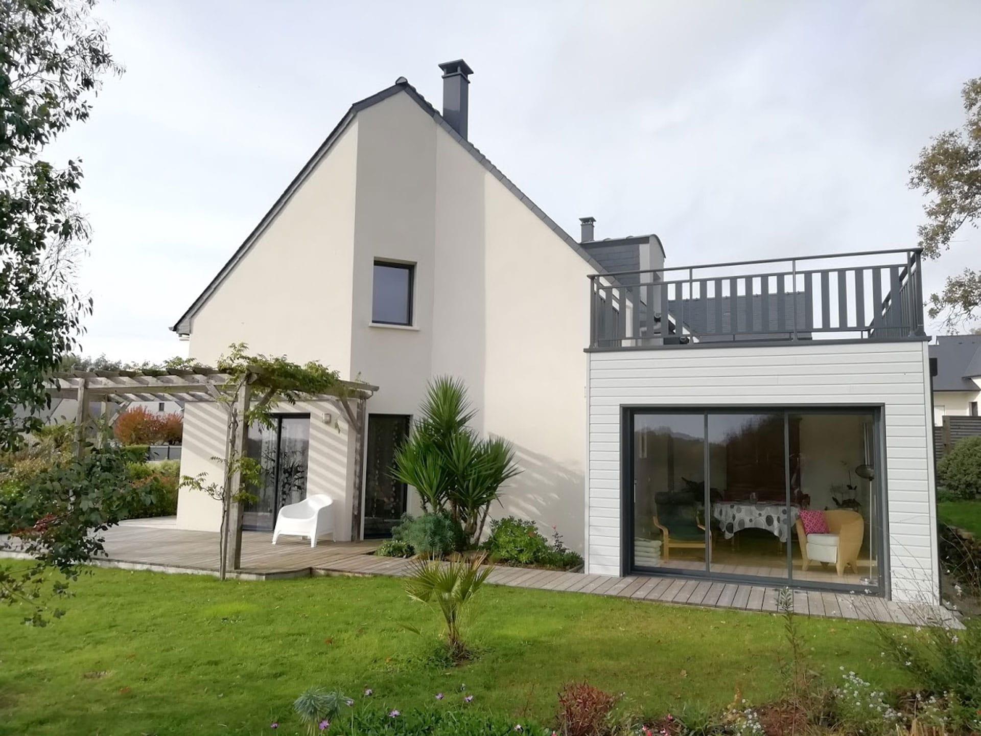 Réalisation d'extension de maison près de Louvigny