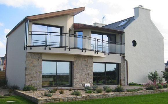 Réalisation d'extension de maison près de Lisieux