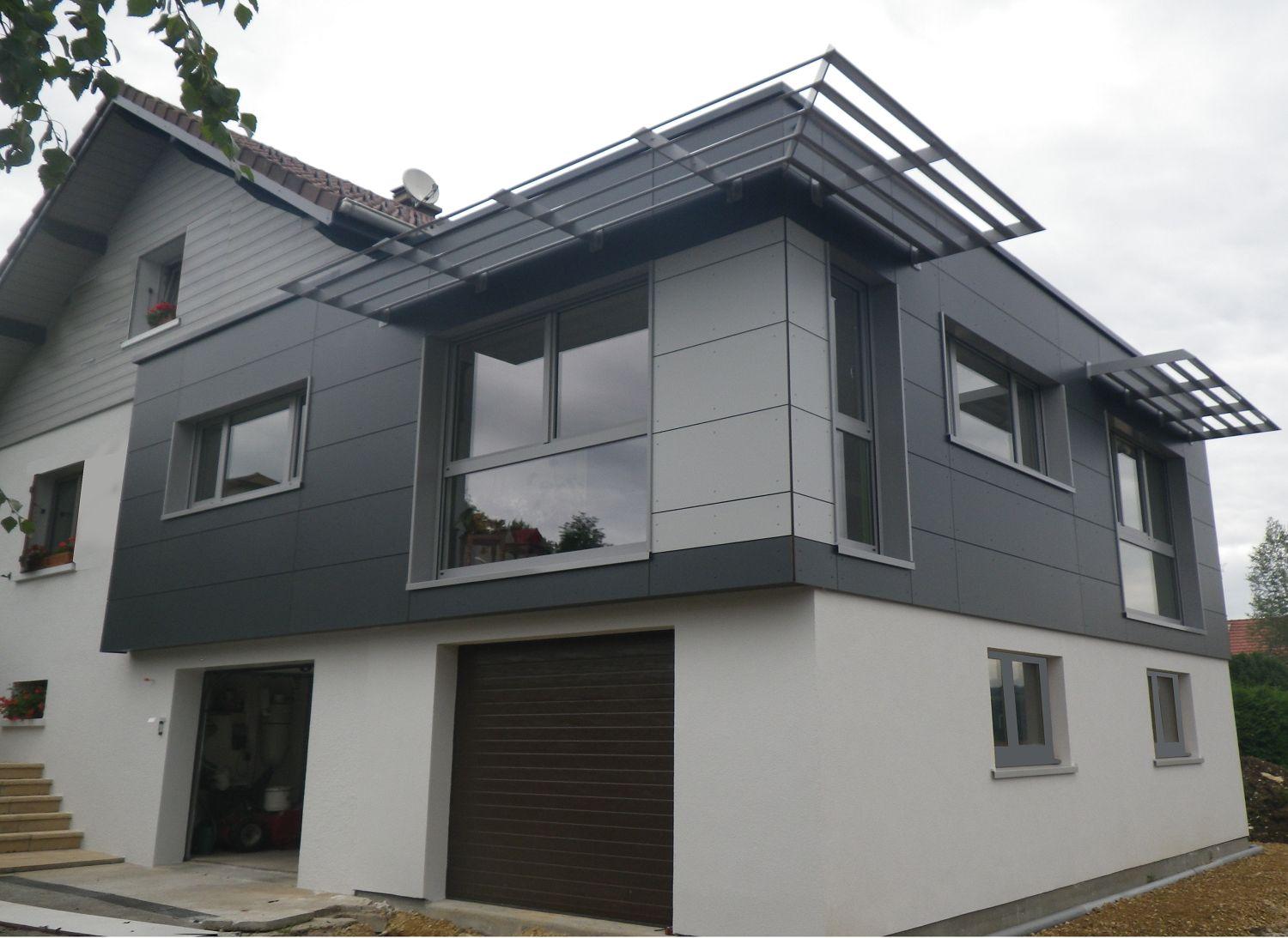 Réalisation d'extension de maison près de Fleury-sur-Orne