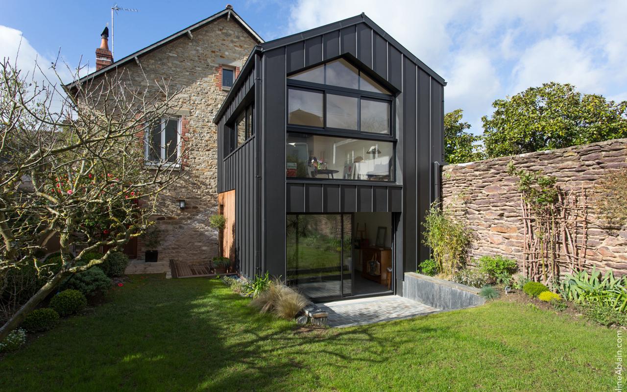 Réalisation d'extension de maison près de Saint-Aubin-sur-Mer