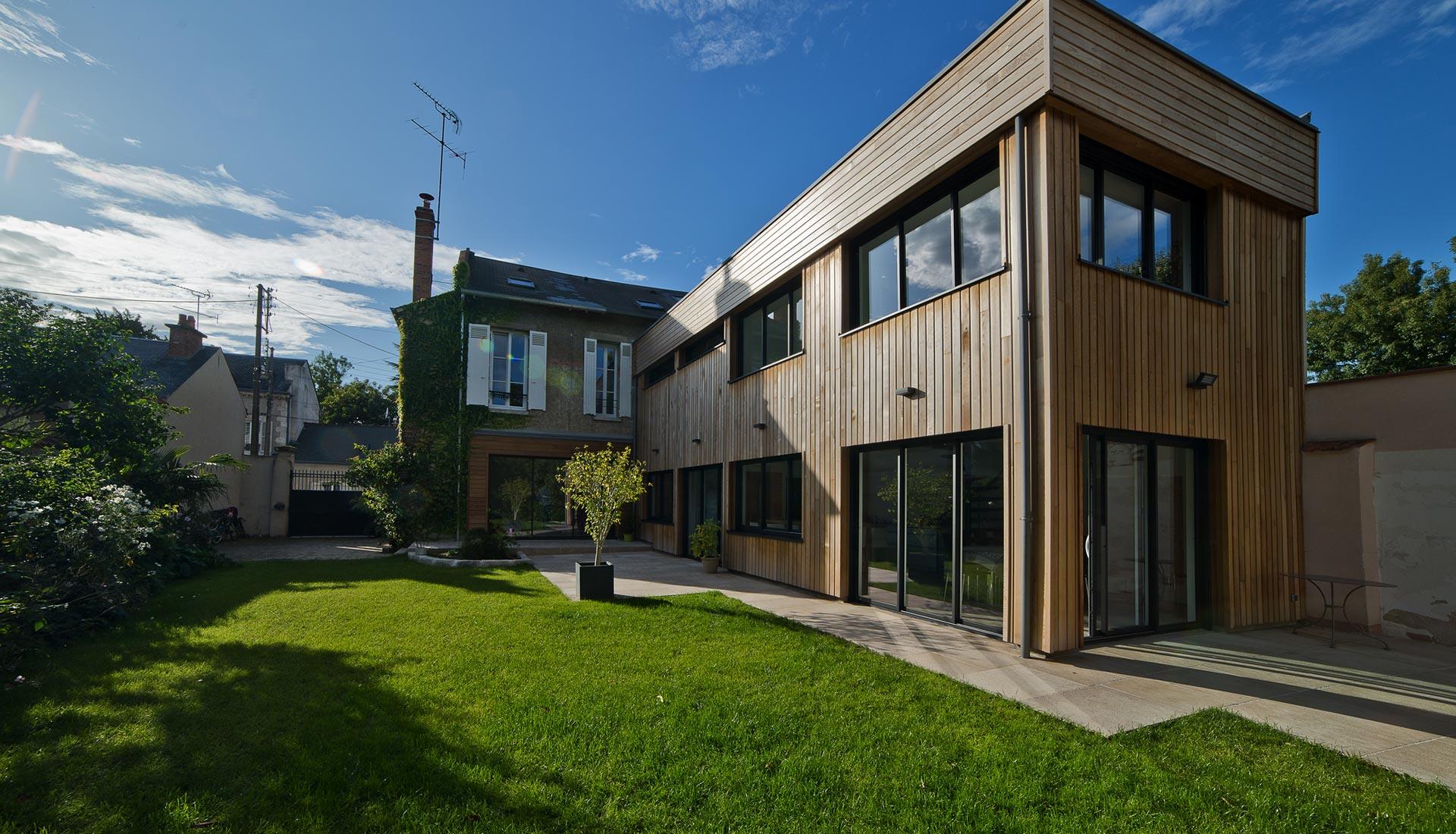 Réalisation d'extension de maison près de Honfleur